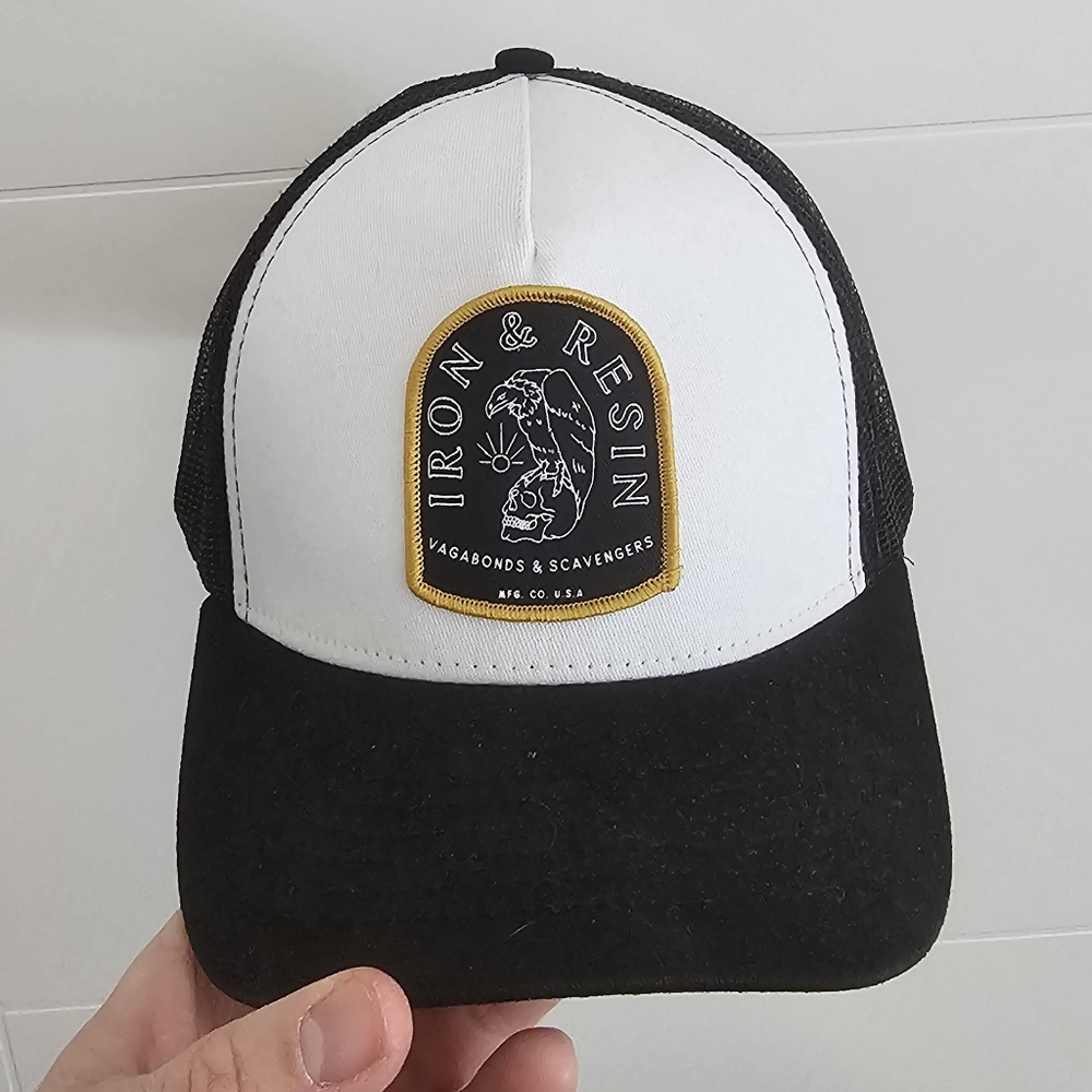 Iron and Resin Hat